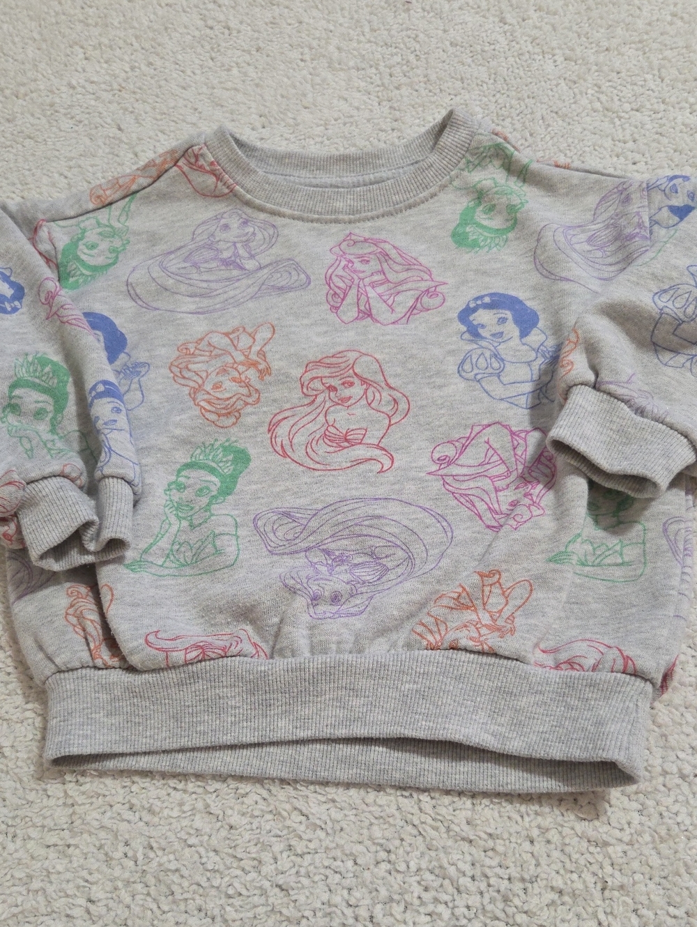DISNEY PRINCESS SWEATSHIRT